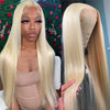 7x5 HD Lace Wig Glueless Preplucked Human Wig 180% 200% Blonde Straig