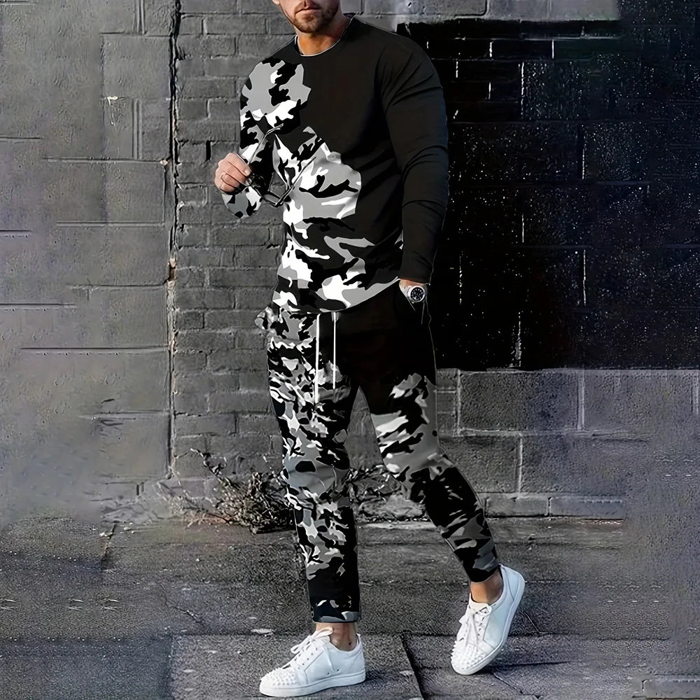 2025 Men's Soft Comfortable Lightweight Suit Fashion Trend Street Two