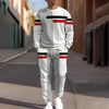 Autumn Men's Long Sleeve Pullover Sweatshirt 2 Piece Outfits