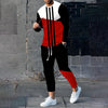 Autumn Men's Long Sleeve Pullover Sweatshirt 2 Piece Outfits