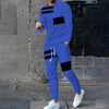 Autumn Men's Long Sleeve Pullover Sweatshirt 2 Piece Outfits
